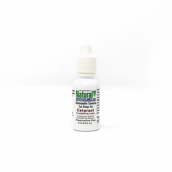 Natural eye drops for cataracts Dr. Sam Berne Holistic Eye Care